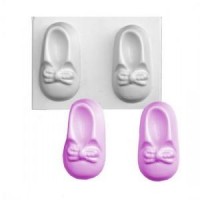 Molde Pl&aacute;stico Zapatitos (molde Del Par.)