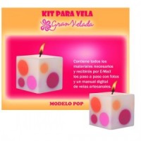 Kit Para Velas Modelo Pop