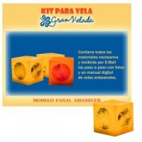 Kit Para Velas Fanal Amanecer