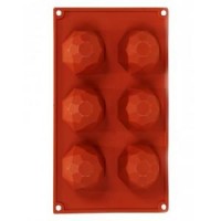 Molde Silicona Para Hacer 8 Diamantes