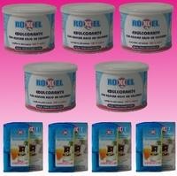 Pack - Maxi Combi. 5 Latas Roxxel 250gr + 4 Blue Pocket